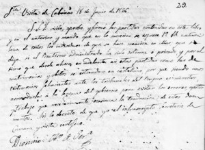 Castellà als registres parroquials