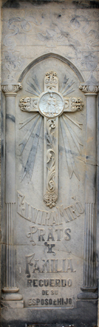 làpida d'Elvira Miró