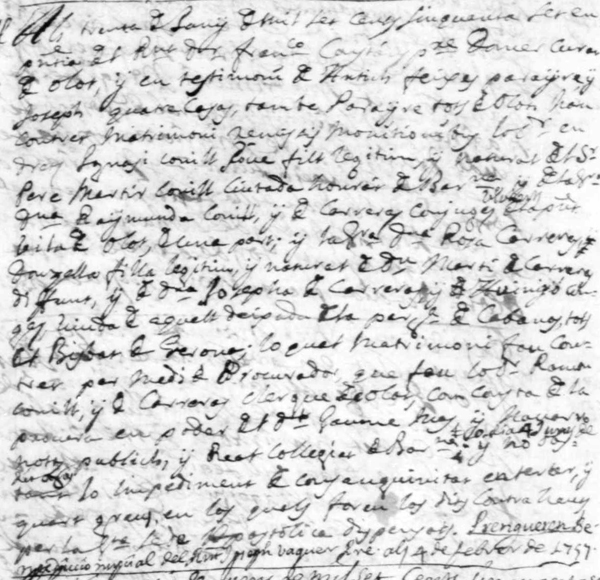 Casament Conill-Carreras