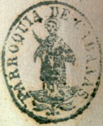 Segell parroquia sant Vicenç