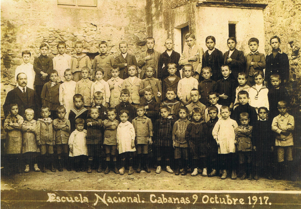 Escola de Cabanes, 1917